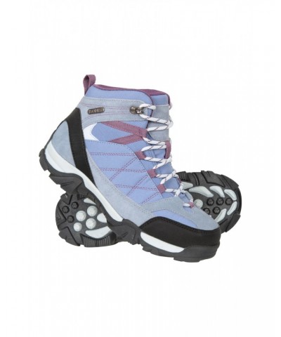 Trail Kids Waterproof Hiking Boots Lilac $29.25 Footwear