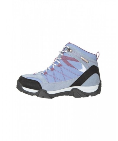 Trail Kids Waterproof Hiking Boots Lilac $29.25 Footwear