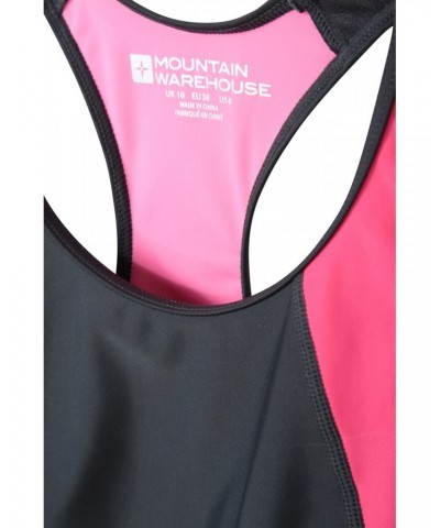 Take The Plunge Womens Swimsuit Pink $20.39 Swimwear