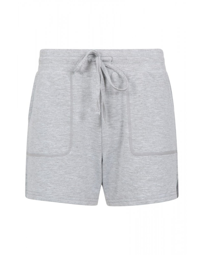 Comfort Womens Sweatshort Grey $16.17 Loungewear