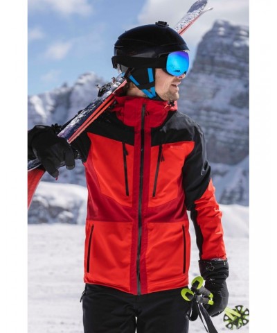 Intergalactic Mens Extreme Waterproof Ski Jacket Red $40.70 Jackets