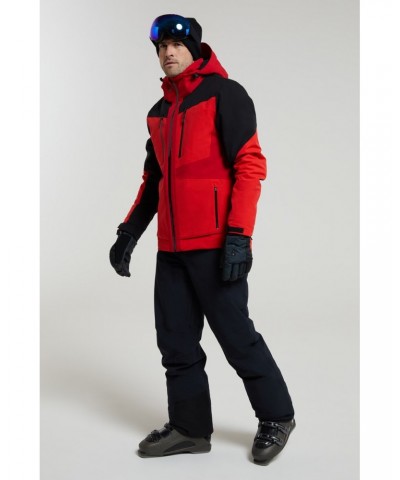 Intergalactic Mens Extreme Waterproof Ski Jacket Red $40.70 Jackets