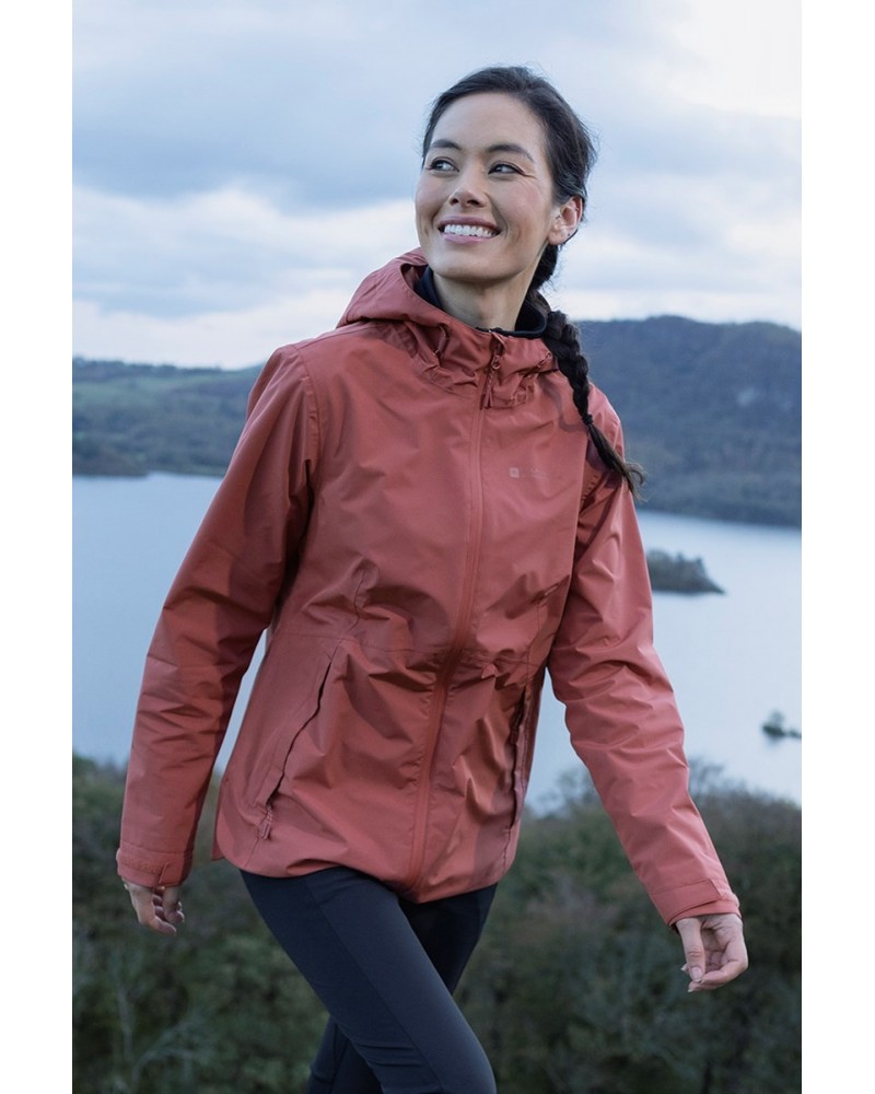 Vancouver II Womens Waterproof Jacket Rust $35.39 Jackets