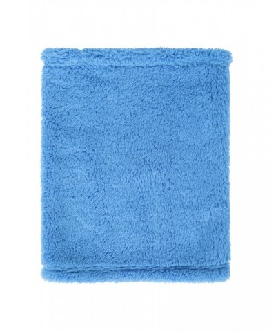 Kids Sherpa Fleece Neck Gaiter Bright Blue $10.39 Accessories