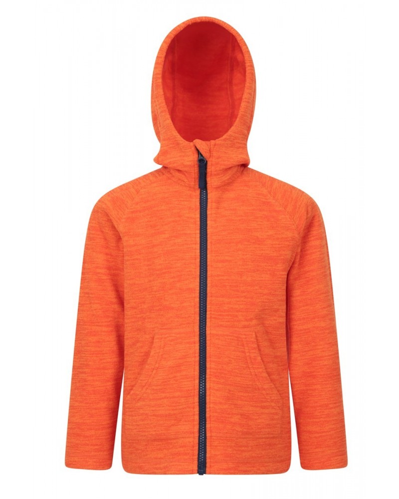 Snowdonia Kids Hoodie Orange $17.99 Tops