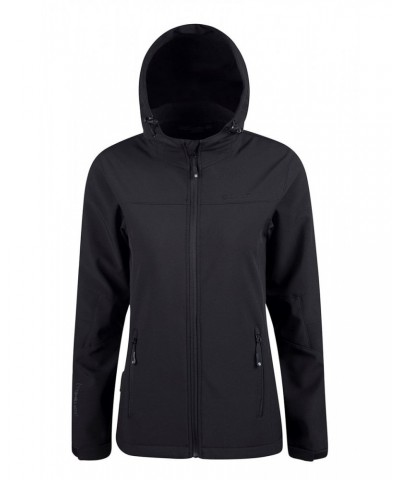 Exodus Womens Water Resistant Softshell Jacket Black $34.30 Jackets