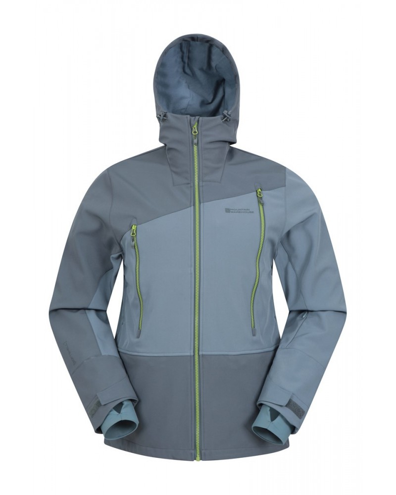 Escalade Softshell Mens Ski Jacket Blue $29.05 Jackets