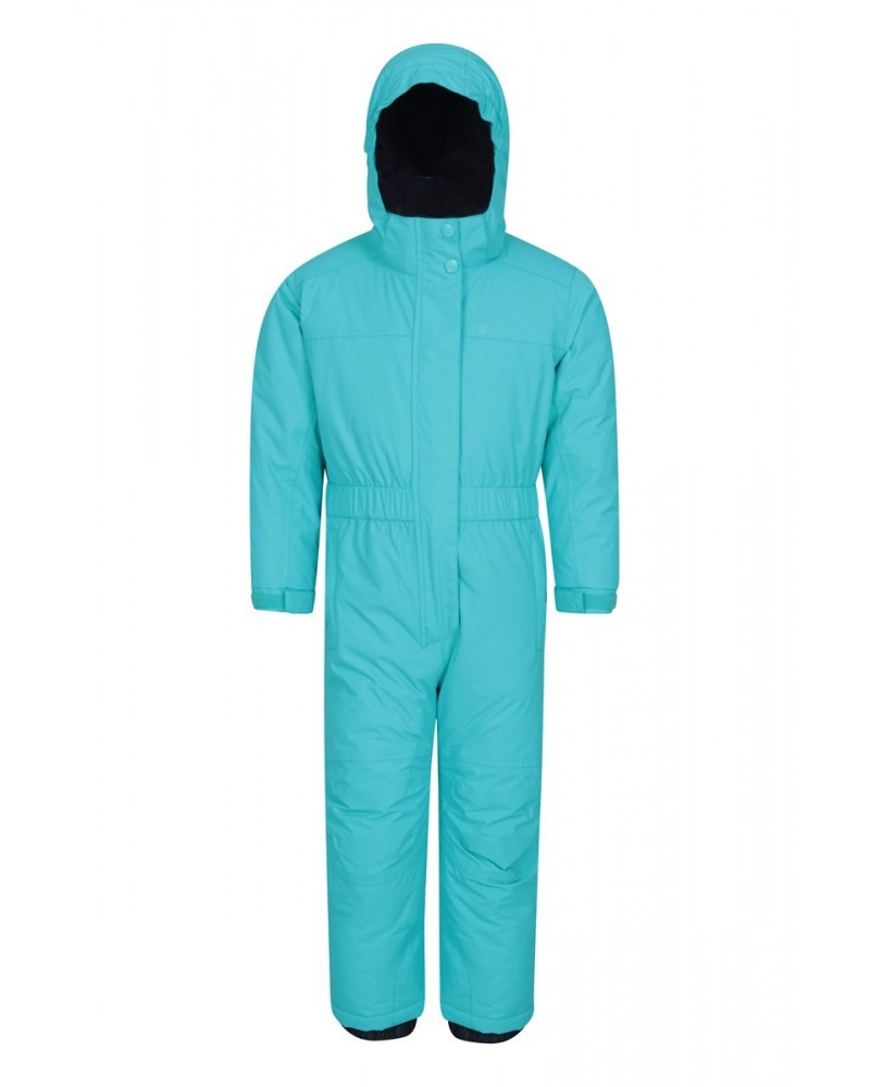 Cloud All In One Waterproof Snowsuit Teal $35.39 Jackets