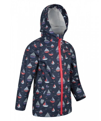 Raindrop Waterproof Jacket and Pants Set Indigo $26.50 Babywear