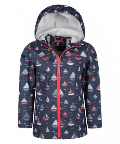 Raindrop Waterproof Jacket and Pants Set Indigo $26.50 Babywear