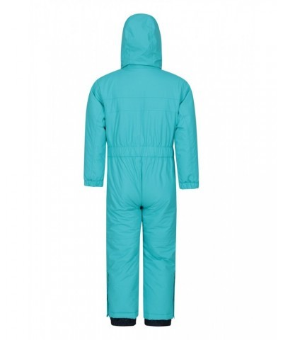 Cloud All In One Waterproof Snowsuit Teal $35.39 Jackets