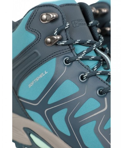 Shadow Waterproof Womens Softshell Boots Teal $25.44 Footwear