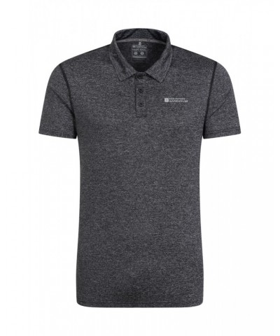 Mens Agra Stripe Polo Black $17.81 Tops