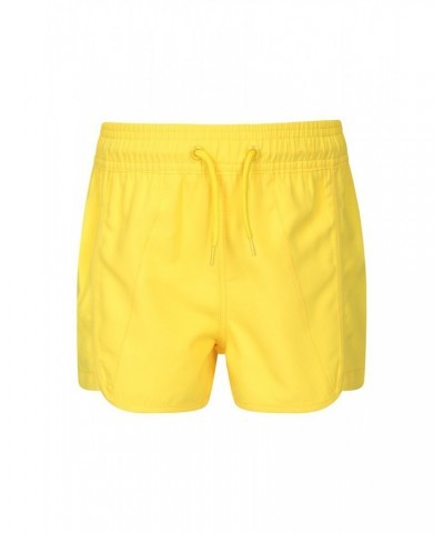 Panama Kids Swim Shorts Yellow $12.64 Pants