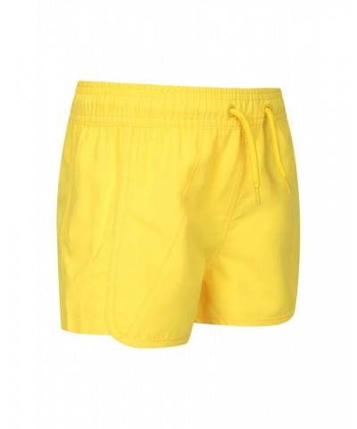 Panama Kids Swim Shorts Yellow $12.64 Pants