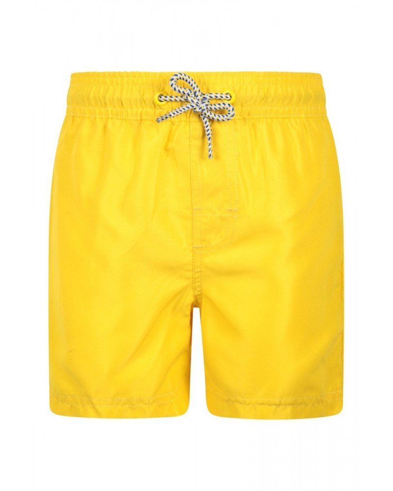 Aruba Kids Swim Shorts Yellow $11.95 Pants