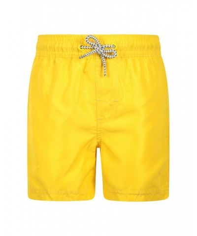 Aruba Kids Swim Shorts Yellow $11.95 Pants