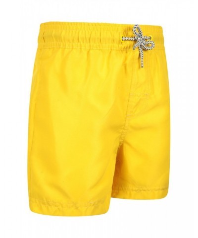 Aruba Kids Swim Shorts Yellow $11.95 Pants