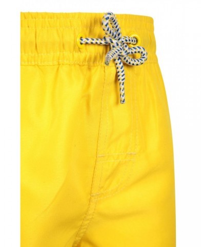 Aruba Kids Swim Shorts Yellow $11.95 Pants