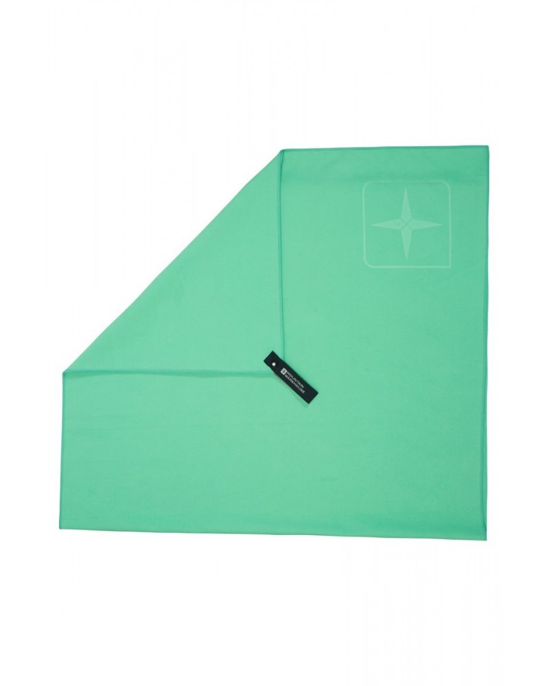 Microfibre Travel Towel - Medium - 120 x 60cm Pale Green $12.41 Travel Accessories