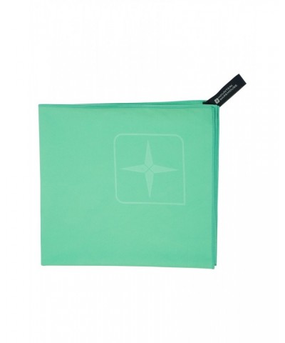 Microfibre Travel Towel - Medium - 120 x 60cm Pale Green $12.41 Travel Accessories