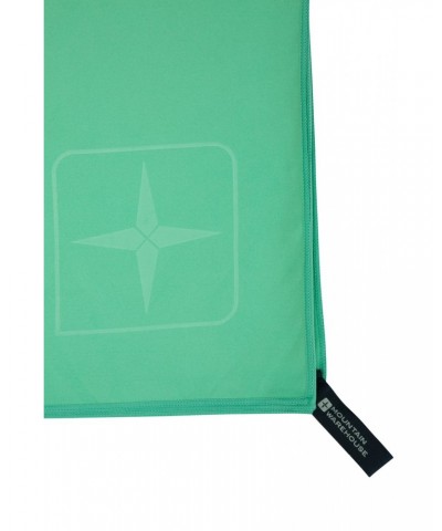 Microfibre Travel Towel - Medium - 120 x 60cm Pale Green $12.41 Travel Accessories