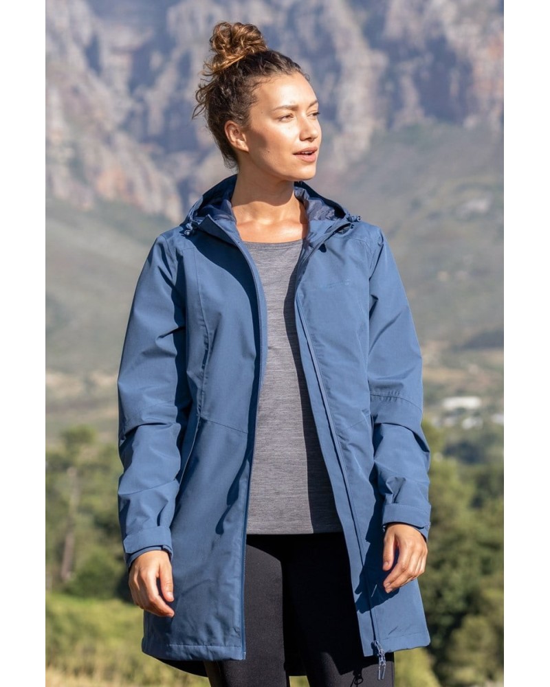 Hilltop II Womens Waterproof Jacket Denim $33.60 Jackets