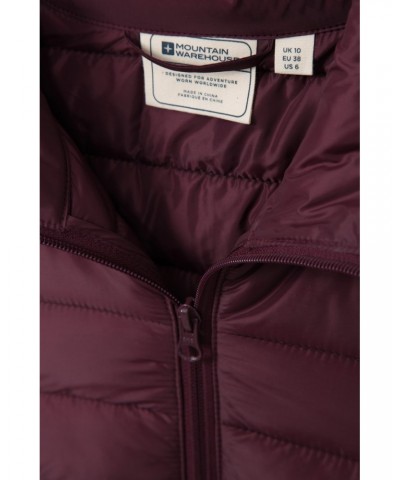 Dale Womens Insulated Fleece Jacket Burgundy $16.80 Fleece