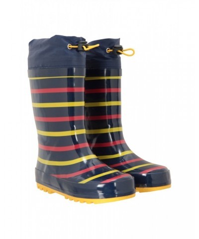 Kids Sunny Rubber Rain Boots Mustard $13.99 Footwear