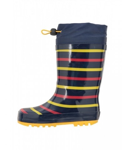 Kids Sunny Rubber Rain Boots Mustard $13.99 Footwear