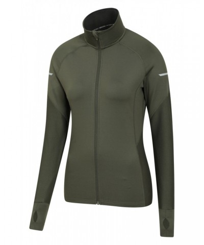 Kilo Womens Full Zip Midlayer Khaki $13.86 Active