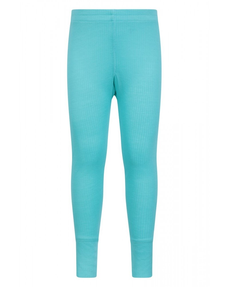 Talus Kids Base Layer Thermal Pants Teal $10.00 Pants