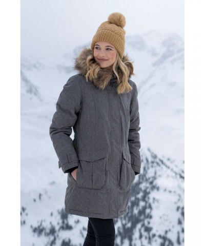 Aurora Womens Down Jacket Grey $79.49 Jackets