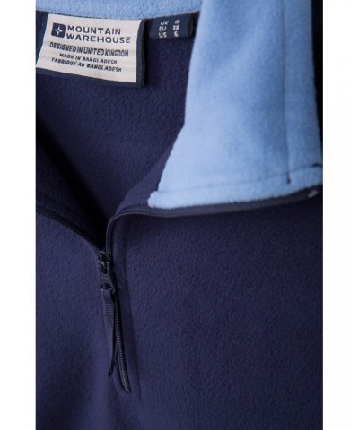 Montana Womens Half-Zip Fleece Multipack Navy $18.14 Fleece