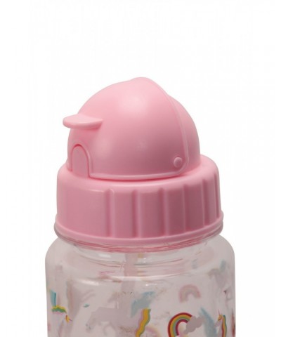 BPA Free Printed Flip Lid Kids Bottle - 12 oz Pink $10.07 Accessories