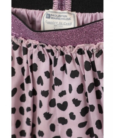 Marina Kids Printed Woven Skirt Lilac $10.00 Dresses & Skirts