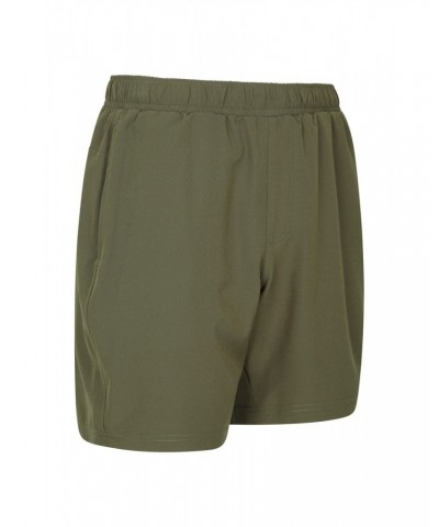 Hurdle Mens Running Shorts Khaki $12.97 Active