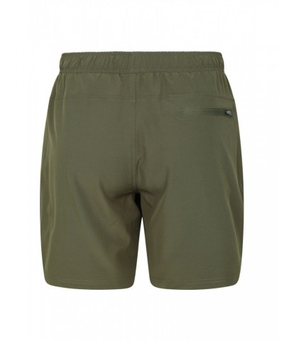 Hurdle Mens Running Shorts Khaki $12.97 Active