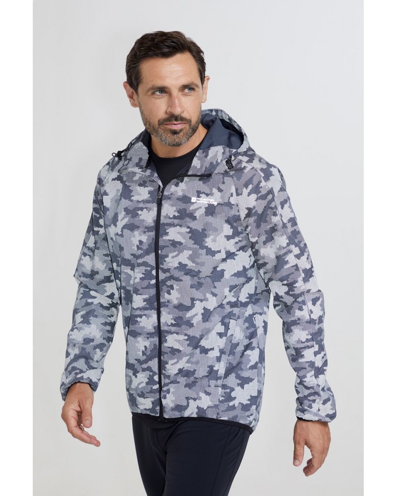 360 Reflective Mens Camo Jacket Black Camo $25.80 Active