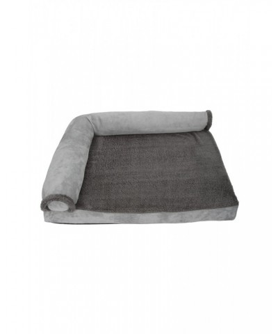 Small Cushioned Dog Bed Grey $18.00 Pets