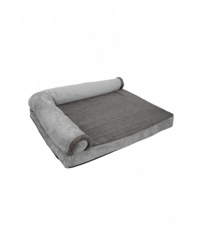 Small Cushioned Dog Bed Grey $18.00 Pets