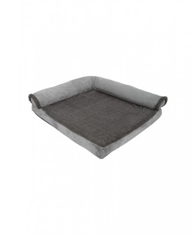 Small Cushioned Dog Bed Grey $18.00 Pets