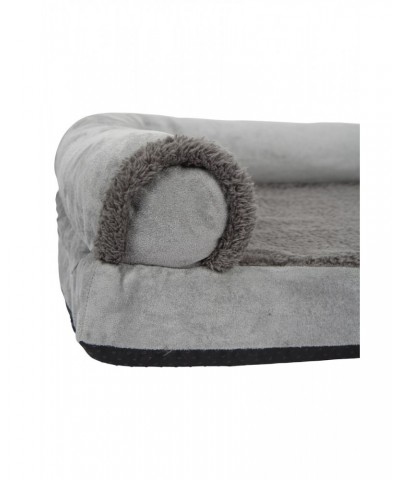 Small Cushioned Dog Bed Grey $18.00 Pets