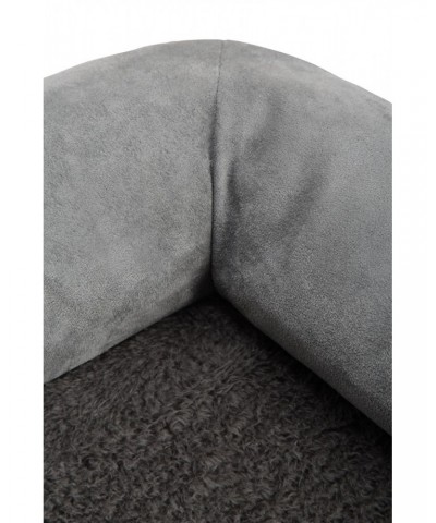 Small Cushioned Dog Bed Grey $18.00 Pets