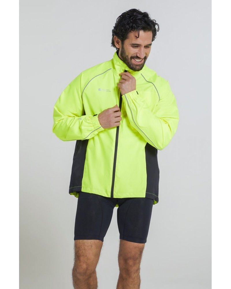 Adrenaline II Mens Iso-Viz Waterproof Jacket Yellow $36.39 Active