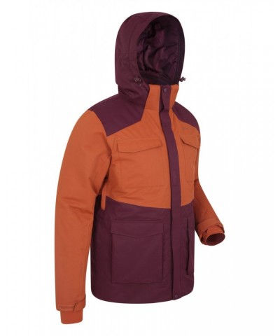 Luna II Mens Ski Jacket Burgundy $49.49 Jackets