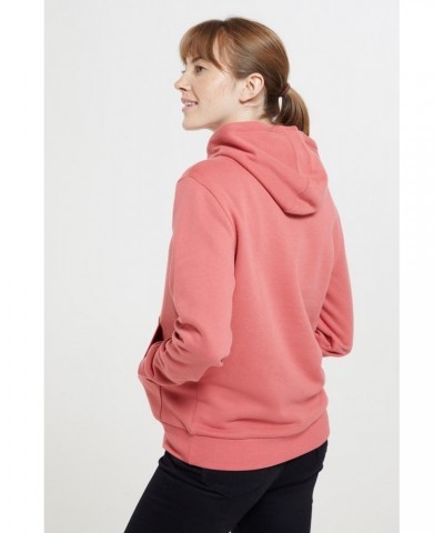 Sail Boat Womens Hoodie Coral $23.99 Tops