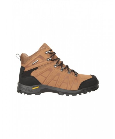 Hurricane Extreme Mens Waterproof IsoGrip Boots Brown $48.59 Footwear