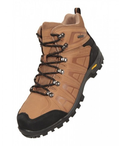 Hurricane Extreme Mens Waterproof IsoGrip Boots Brown $48.59 Footwear