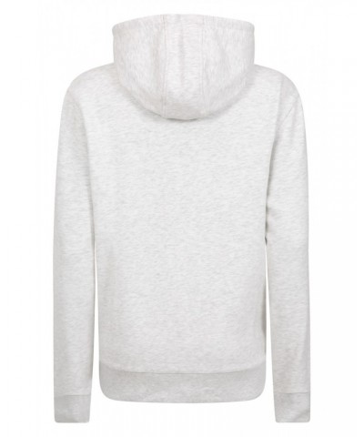 Mountain Badge Womens Hoodie Cream $19.60 Tops